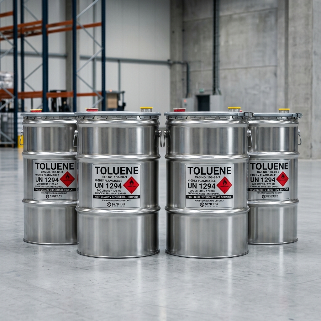 Toluene Drums